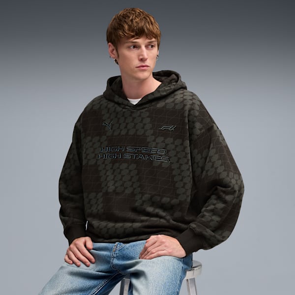 F1® Ultimate Racing Hoodie Men, PUMA Black, extralarge-GBR