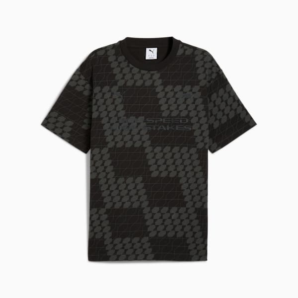 F1® Ultimate Racer Men's Graphic Tee, PUMA Black, extralarge