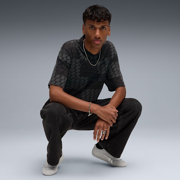 Formula 1 Men's Relaxed Graphic Tee, PUMA Black, extralarge-IND