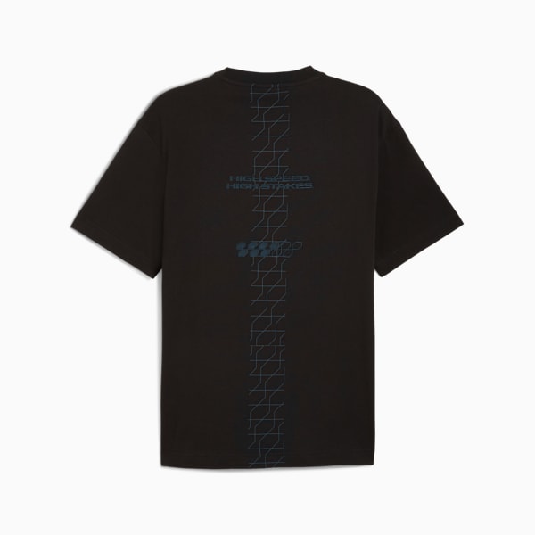 F1® Ultimate Racer Men's Graphic Tee, PUMA Black, extralarge-IND