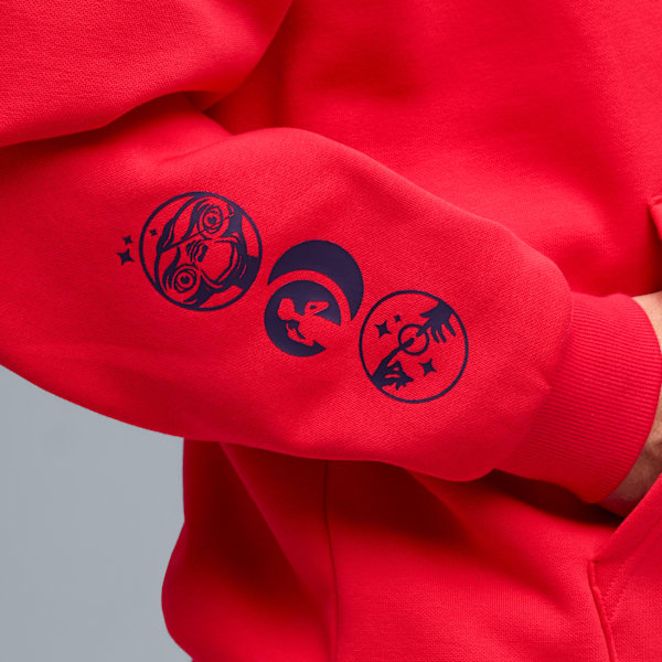 Hoops x E.T. Hoodie, For All Time Red, extralarge