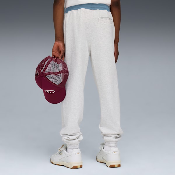 Wardrobe Essentials Sweatpants Youth, Alpine Snow-Melange, extralarge