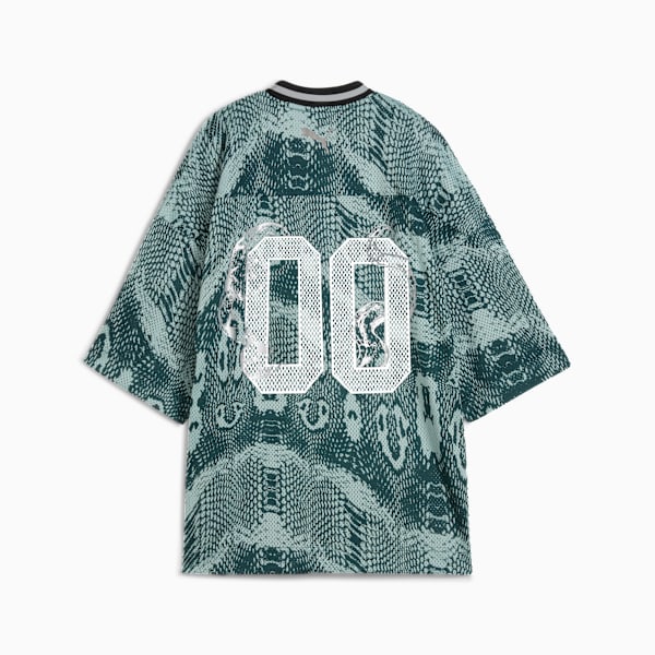 PUMA HOOPS x HARRY POTTER™ Jersey Women, Green Terrain-AOP, extralarge