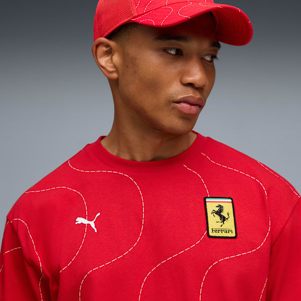 Ferrari Monza Tee, Rosso Corsa, extralarge