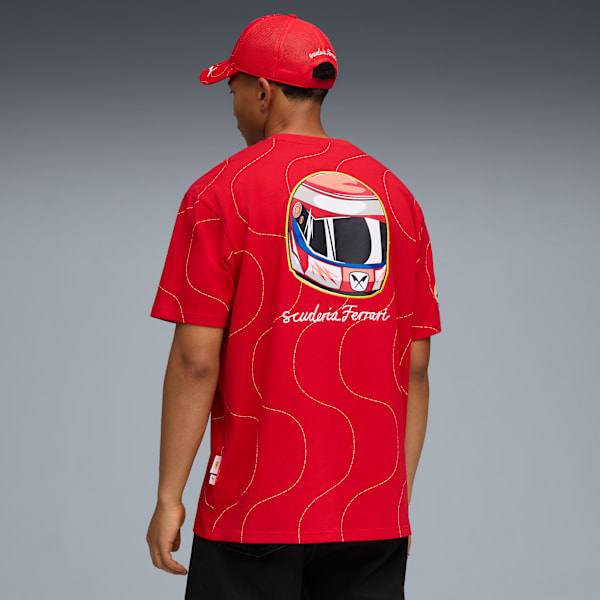 Ferrari Monza Tee, Rosso Corsa, extralarge
