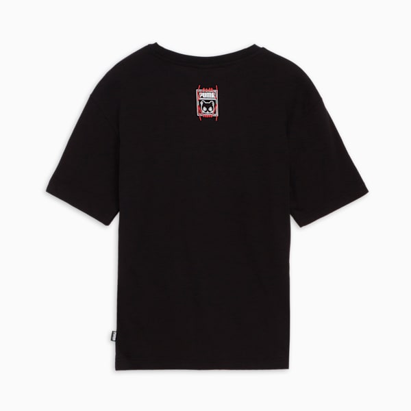 ユニセックス NEKO-san x DYLAN NY グラフィック 半袖 Tシャツ, PUMA Black, extralarge-JPN