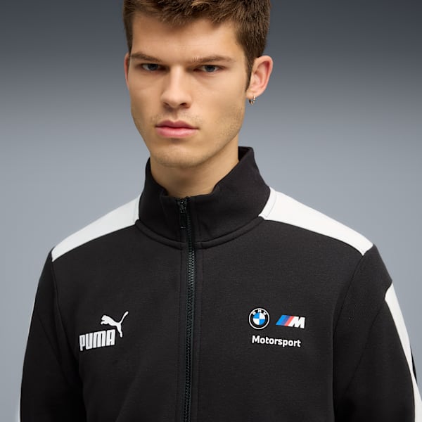 BMW M Motorsport MT7+ Sweat Jacket Men, PUMA Black, extralarge