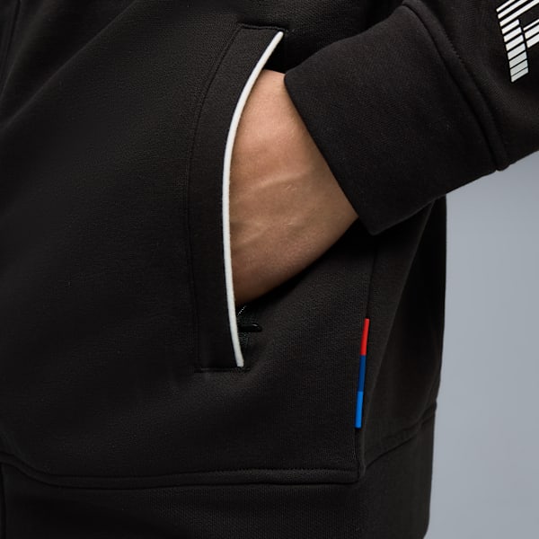 BMW M Motorsport MT7+ Sweat Jacket Men, PUMA Black, extralarge