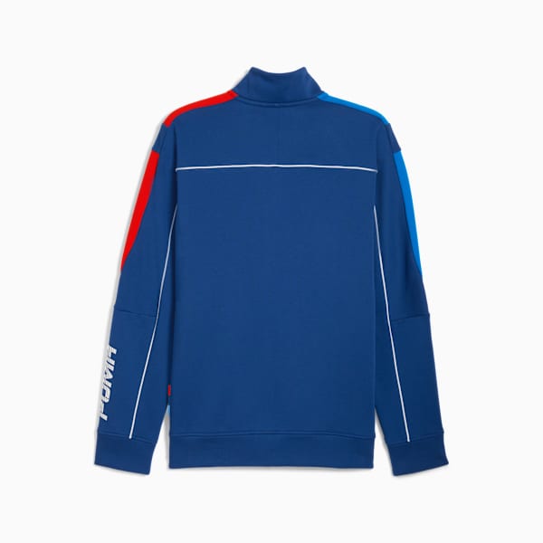 BMW M Motorsport MT7+ Sweat Jacket Men, Pro Blue-M Color, extralarge