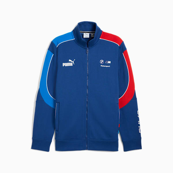 BMW M Motorsport MT7+ Sweat Jacket Men, Pro Blue-M Color, extralarge