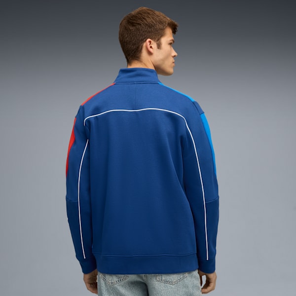 BMW M Motorsport MT7+ Sweat Jacket Men, Pro Blue-M Color, extralarge