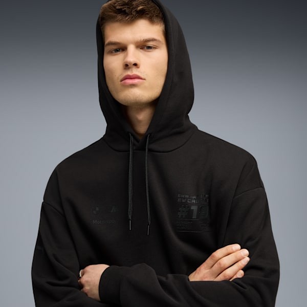 BMW MMS Cao Fei Racer Hoodie Men, PUMA Black, extralarge
