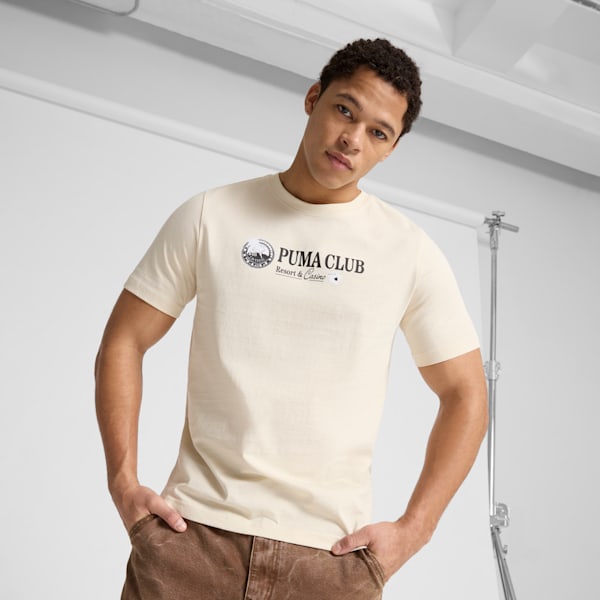 Camiseta estampada para hombre Las Vegas Casino, Alpine Snow, extralarge