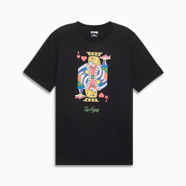 Camiseta estampada para hombre Las Vegas, PUMA Black, extralarge