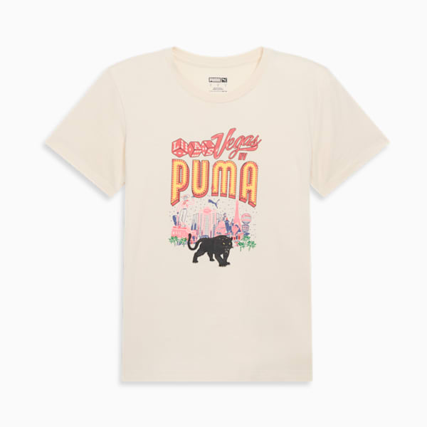 Playera para mujer Las Vegas Billboards, Alpine Snow, extralarge
