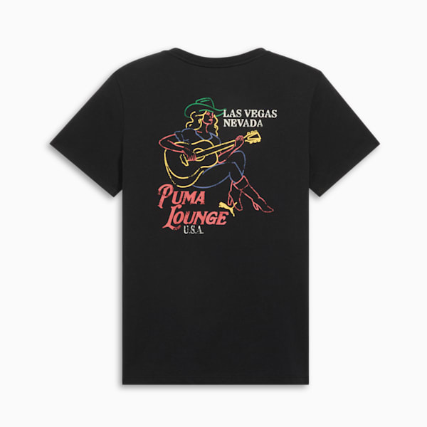 Las Vegas Cowgirl Women's Tee, PUMA Black, extralarge