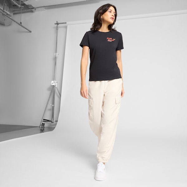 Las Vegas Cowgirl Women's Tee, PUMA Black, extralarge