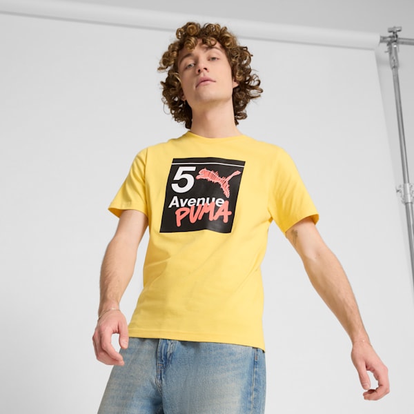 Camiseta para hombre Subway NYC Flagship, Sunny Yellow, extralarge
