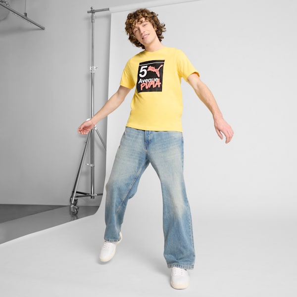 Camiseta para hombre Subway NYC Flagship, Sunny Yellow, extralarge