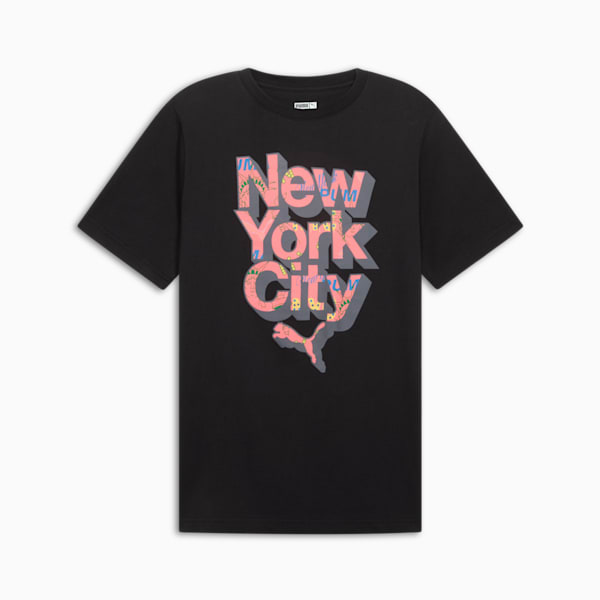 NYC Flagship Graphic Men's Tee, PUMA Black, extralarge