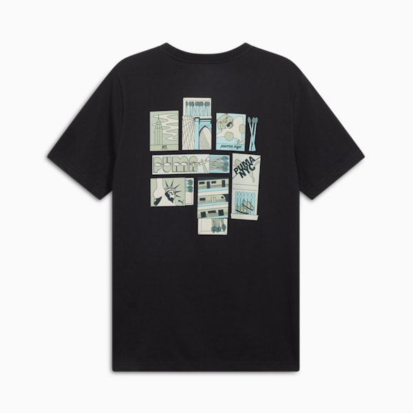 NYC Flagship Matchbook Men's Tee, PUMA Black, extralarge