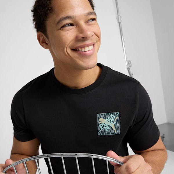 NYC Flagship Matchbook Men's Tee, PUMA Black, extralarge