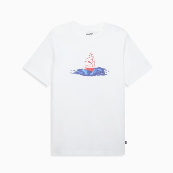 NYC Flagship Boat Racing Men's Tee, PUMA White, extralarge