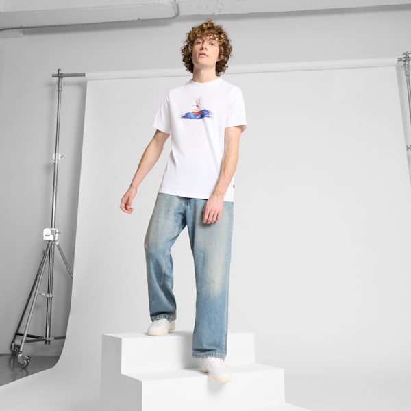 NYC Flagship Boat Racing Men's Tee, PUMA White, extralarge