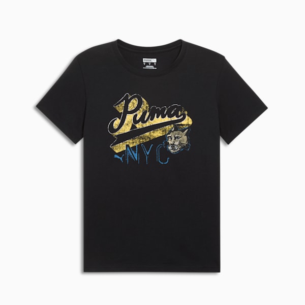 NYC Flagship Remix Women's Tee, PUMA Black, extralarge