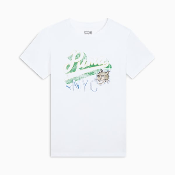 NYC Flagship Remix Women's Tee, PUMA White, extralarge