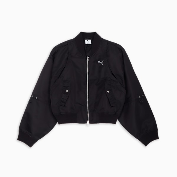 ウィメンズ デア トゥ ウーブン ボンバー ジャケット, PUMA Black, extralarge-JPN