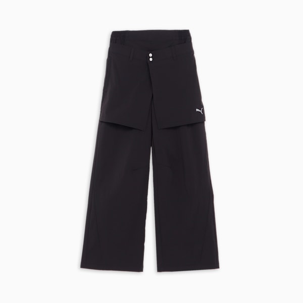 ウィメンズ デア トゥ ウーブン パンツ, PUMA Black, extralarge-JPN