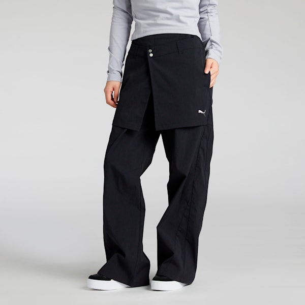 ウィメンズ デア トゥ ウーブン パンツ, PUMA Black, extralarge-JPN