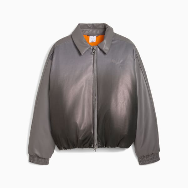 Outerwear Men's Oversized Bomber Jacket, Shadow Gray-AOP, extralarge