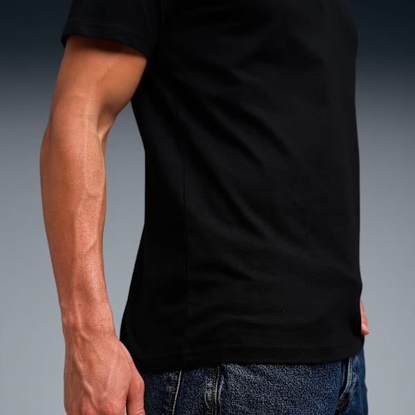 F1 Essentials Men's Cotton Logo Polo, PUMA Black, extralarge-IND