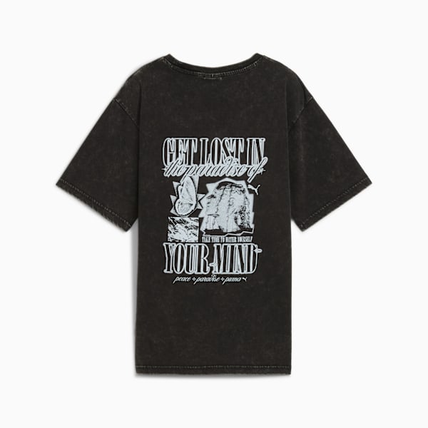Graphic Tee Women, PUMA Black, extralarge