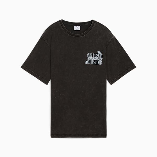 Graphic Tee Women, PUMA Black, extralarge