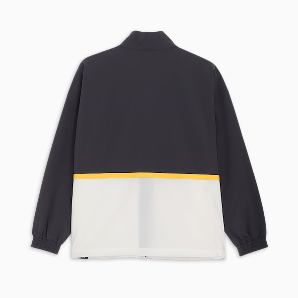 メンズ ゴルフ FOG パネル カラー リラックス フルジップ ジャケット, Strong Gray-Warm White, extralarge-JPN