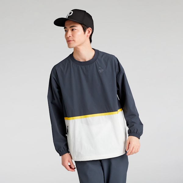 メンズ ゴルフ FOG パネル カラー リラックス ピステ, Strong Gray-Warm White, extralarge-JPN