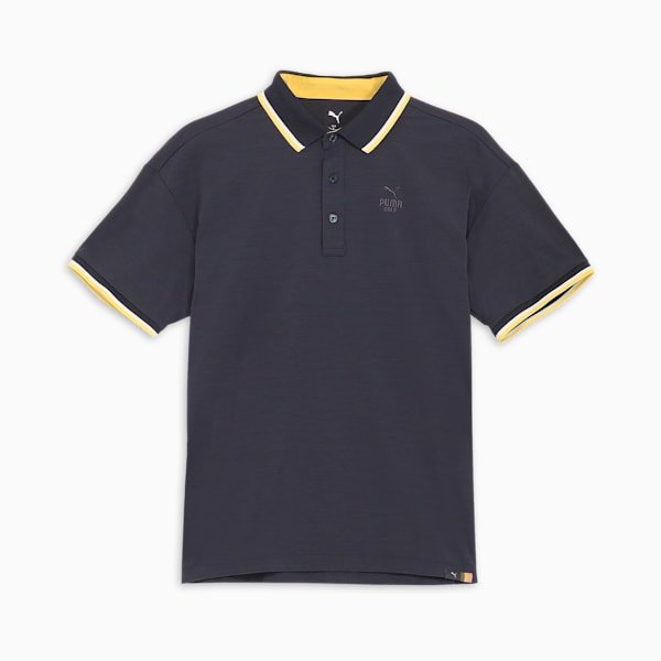 メンズ ゴルフ FOG リブ カラー 半袖 ポロシャツ, Strong Gray, extralarge-JPN