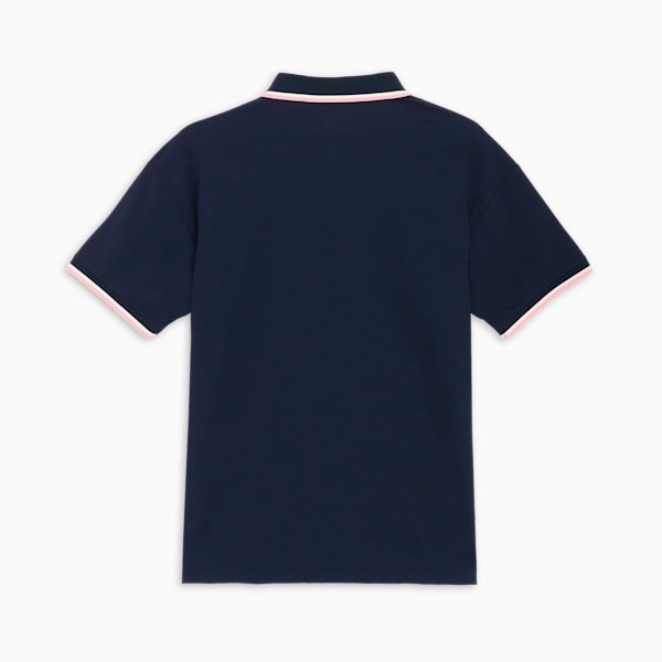メンズ ゴルフ FOG リブ カラー 半袖 ポロシャツ, Deep Navy, extralarge-JPN