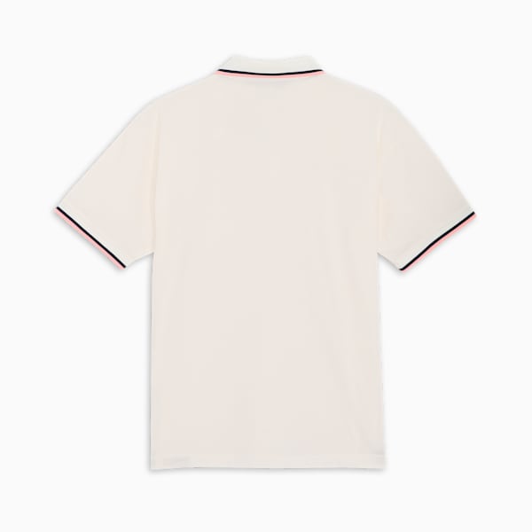 メンズ ゴルフ FOG リブ カラー 半袖 ポロシャツ, Warm White, extralarge-JPN