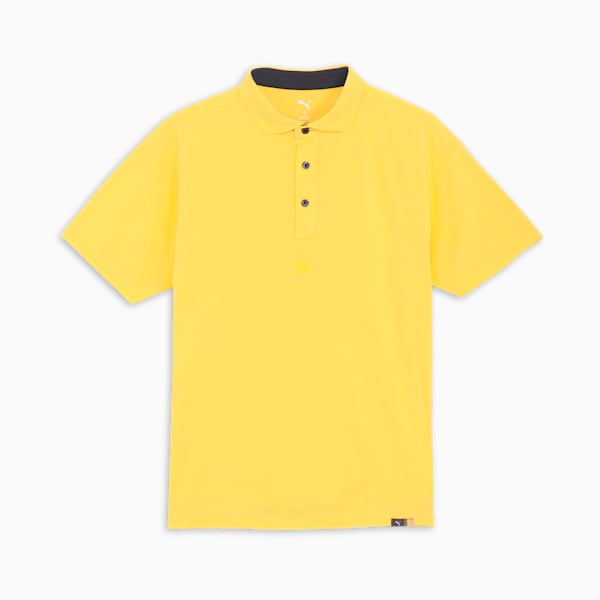 メンズ ゴルフ FOG ソリッド リラックス 半袖 ポロシャツ, Sunny Yellow, extralarge-JPN