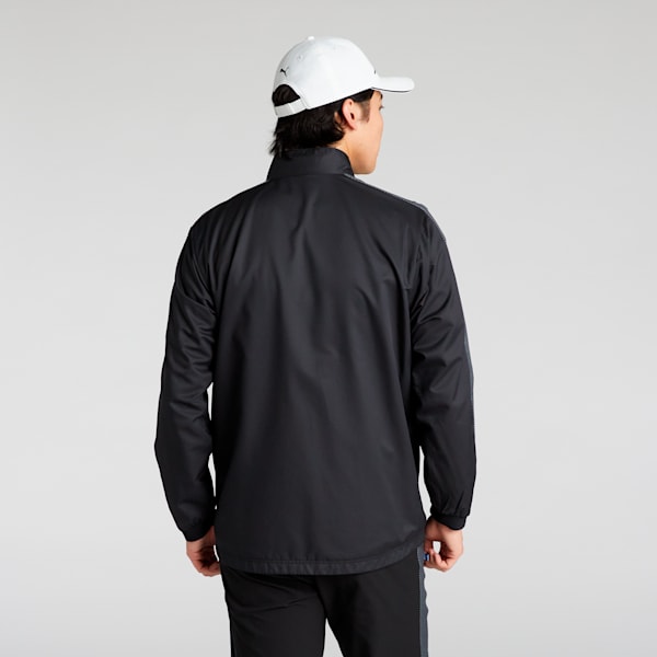 メンズ ゴルフ PF テック ライン ウィンド ブロック フルジップ ジャケット, PUMA Black, extralarge-JPN