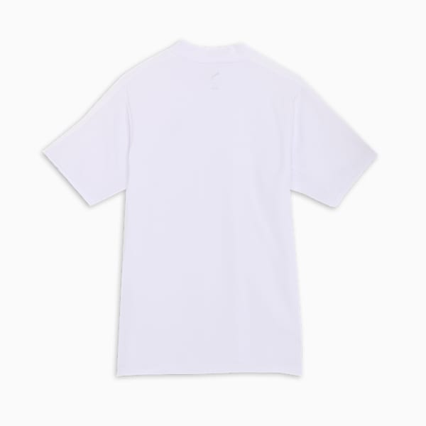 メンズ ゴルフ PF テック ライン 3D モックネック 半袖 シャツ, White Glow, extralarge-JPN