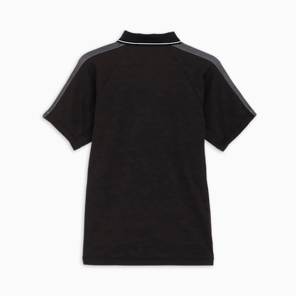 メンズ ゴルフ PF テック ライン 半袖 ポロシャツ, PUMA Black, extralarge-JPN