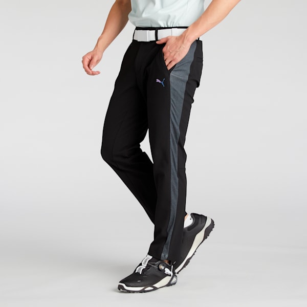 メンズ ゴルフ PF テック ライン 3D ストレッチ パンツ, PUMA Black, extralarge-JPN