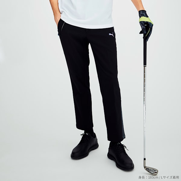 メンズ ゴルフ PF テック ライン 3D ストレッチ パンツ, PUMA Black, extralarge-JPN