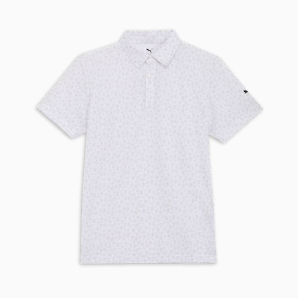 メンズ ゴルフ SB ボタニック AOP 半袖 ポロシャツ, Sedate Gray, extralarge-JPN
