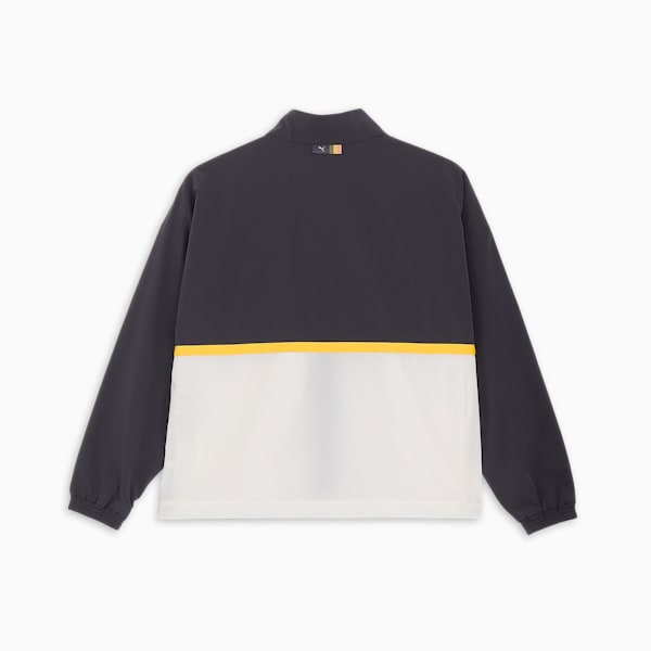 ウィメンズ ゴルフ FOG パネル カラー リラックス フルジップ ジャケット, Strong Gray-Warm White, extralarge-JPN